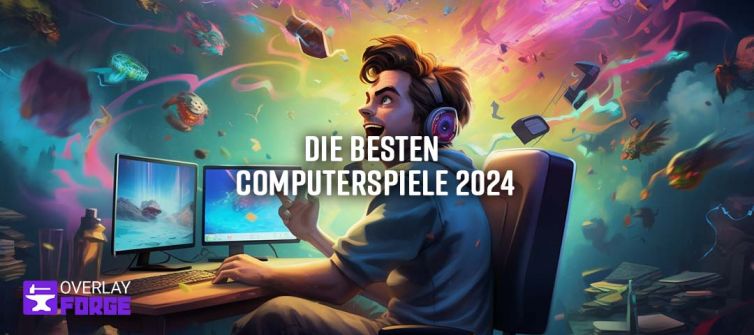 Cover picture for the best computer games 2024
