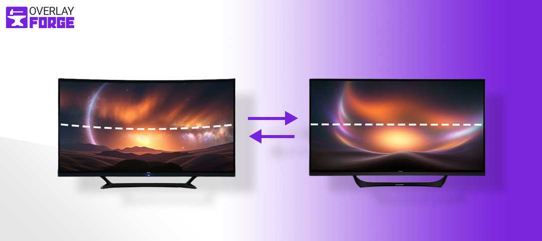 comparing curved to flat monitors in this comparative analysis.