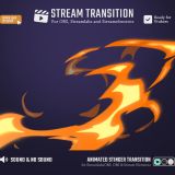 Fire and Flame Stinger Transition